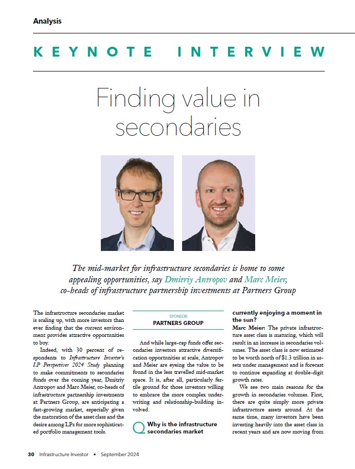 Finding value in secondaries