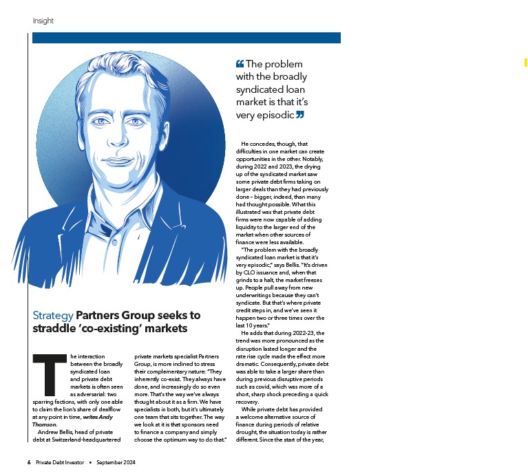 Partners Group seeks to straddle ‘co-existing’ markets