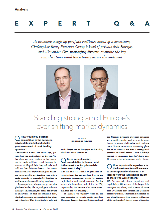 Standing strong amid Europe's ever-shifting market dynamics