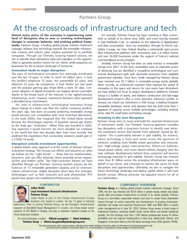 At the crossroads of infrastructure and tech