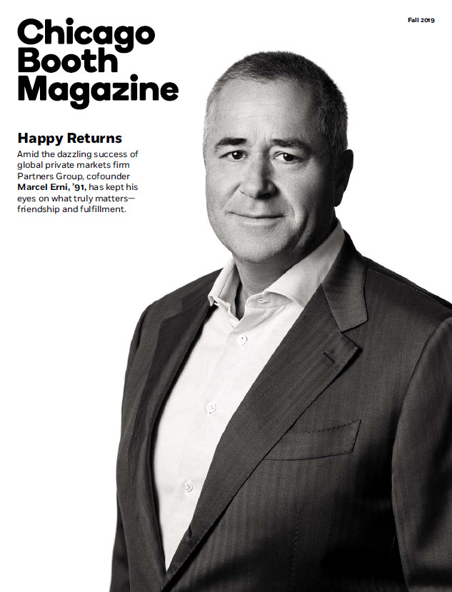Chicago Booth Magazine: interview with Marcel Erni