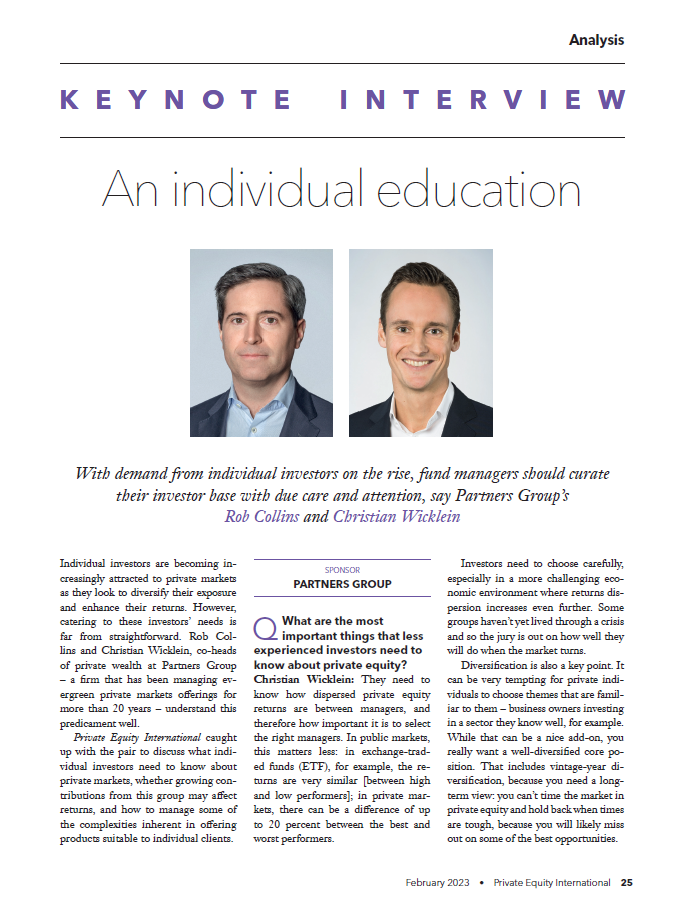 An individual education